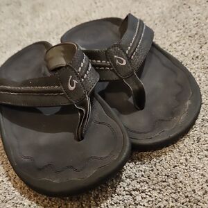 Mens OluKai Hokua Sandals Size 11